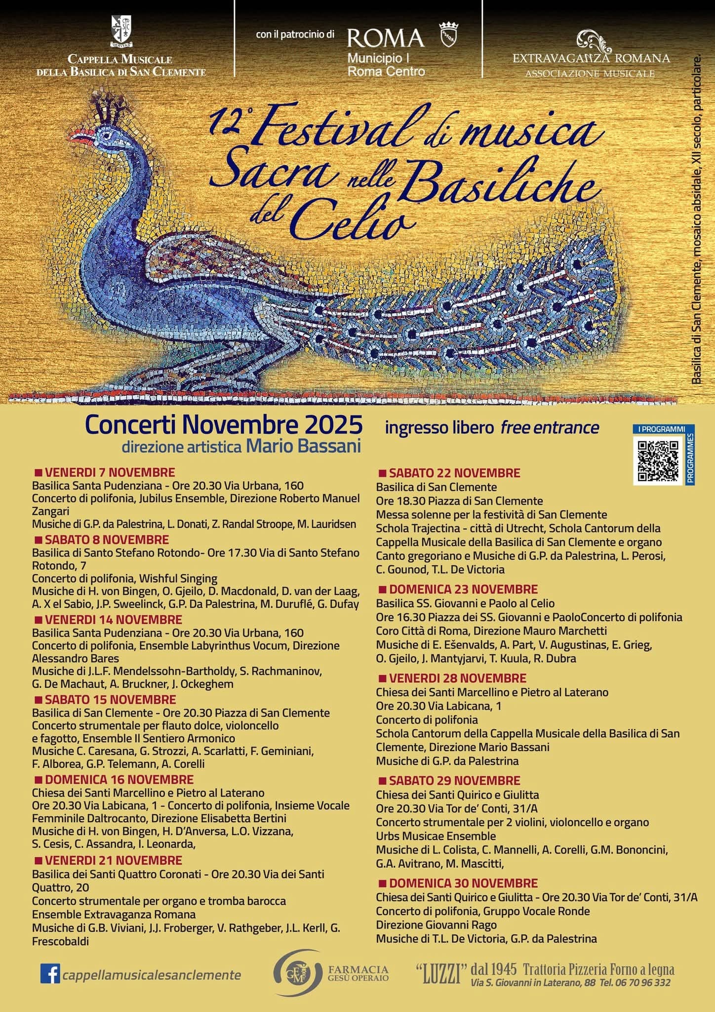 Locandina Concerti 2025